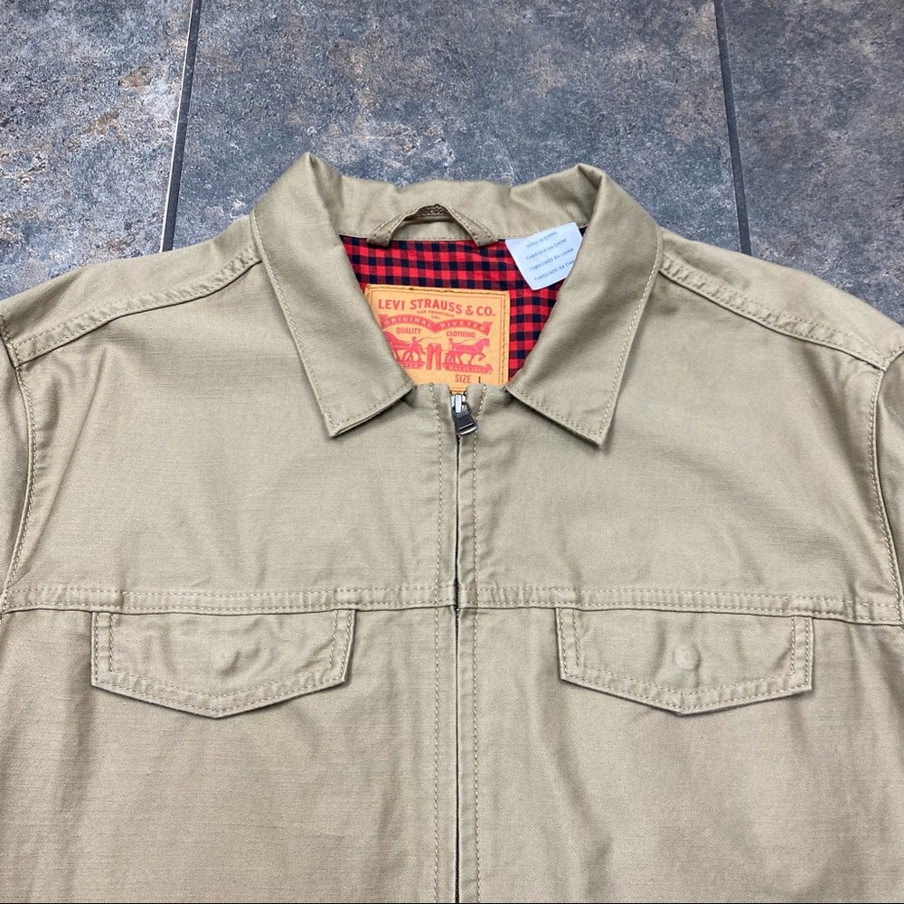 Men’s Levi’s Strauss & Co. Full Zip Basic Jacket Size Large - Picture 2 of 6